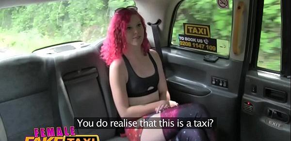  Female Fake Taxi Hot redhead hitchhiker gets the sexual ride of her life